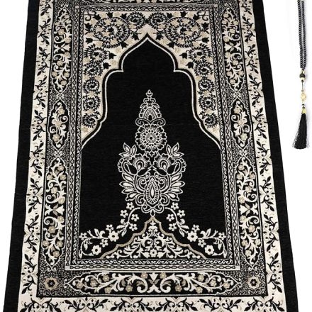 OLEEK Muslim Prayer Rug - Islamic Prayer mat - Prayer matt Islam - Islamic Gifts - - Ramadan Decorations for Home 2026 - Praying mat - Muslim Gifts - Islam Men - Islamic Prayer Rugs - سجادة صلاة