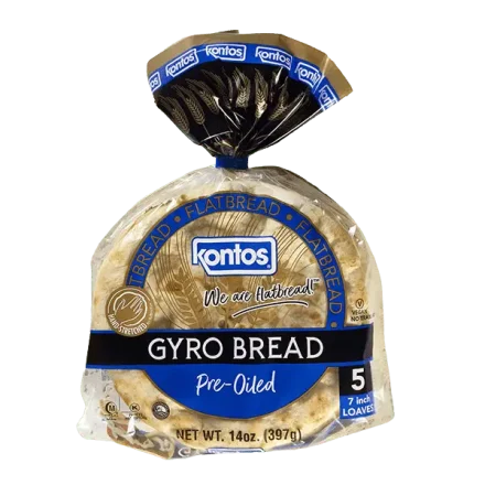 Kontos 7-Inch Gyro Bread