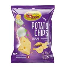 Mahboul Potato Chips - Cheese & Onion